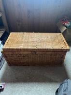 Mooie rieten kist bruin, Huis en Inrichting, Woonaccessoires | Kisten, Ophalen, 50 tot 100 cm, 75 tot 100 cm, Minder dan 50 cm