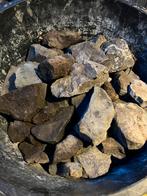 Sier steen antraciet voor tuin bedekking, Tuin en Terras, Grind, Keien en Split, Ophalen, Gebruikt, Antraciet, Kei