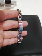 Rvs 316l heren armband, Ophalen of Verzenden, Nieuw, Zilver, Staal