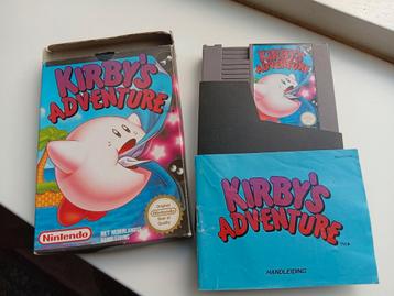 Kirby's Adventure Compleet en gereinigd in prachtige staat. beschikbaar voor biedingen