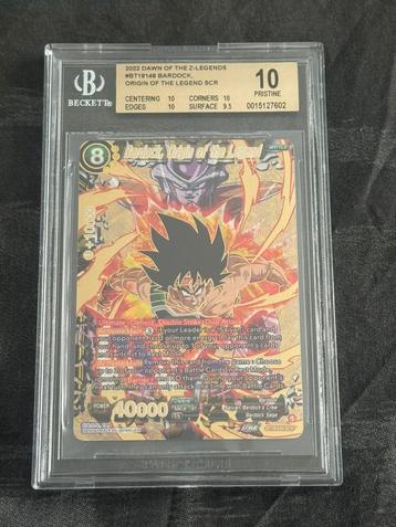2022 Dawn of the Z-Legends #BT18148 Bardock beschikbaar voor biedingen