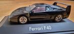 Ferrari F40 1987 Nero Herpa schaal 1:43 n.o.s., Hobby en Vrije tijd, Modelauto's | 1:43, Ophalen of Verzenden, Nieuw, Auto, Overige merken