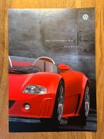 Volkswagen VW W12 Roadster brochure, Verzenden, Zo goed als nieuw, Volkswagen