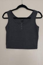 Grijze singlet top, zonder mouwen, Dazy, maat XL M/L, Maat 42/44 (L), Ophalen of Verzenden, Zo goed als nieuw, Zonder mouw