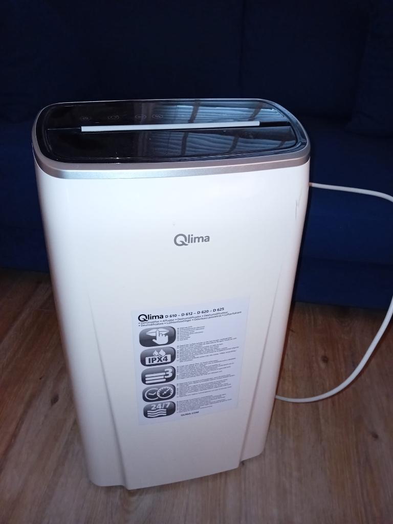 Qlima D620 luchtontvochtiger, Witgoed en Apparatuur, Luchtbehandelingsapparatuur, Zo goed als nieuw, Luchtontvochter, Ophalen
