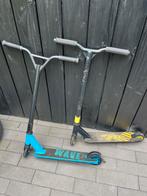 Stuntstep blauw, Fietsen en Brommers, Steps, Ophalen, Gebruikt, Gewone step, Wave
