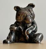 Zeldzaam zilveren miniatuur panda beer sterling zilver 925, Ophalen of Verzenden, Zilver
