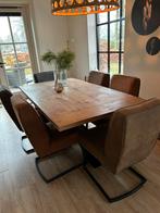 6 eetkamerstoelen, Huis en Inrichting, Ophalen, Gebruikt, Overige kleuren, Vijf, Zes of meer stoelen