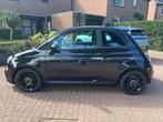 Fiat 500 0.9 Twinair C 2015 Zwart (slechts 55.000 kilometer), Auto's, Fiat, Voorwielaandrijving, Origineel Nederlands, Handgeschakeld