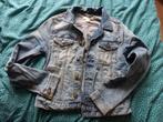 Jeansjack 36 nieuwstaat washed denim licht, Kleding | Dames, Jassen | Zomer, Ophalen of Verzenden, Zo goed als nieuw, Maat 36 (S)