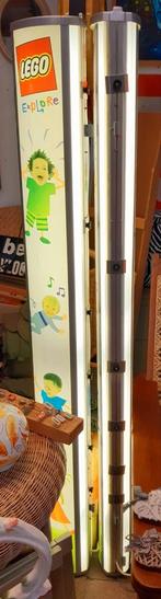 2x vintage lichtbak, lichtreclame LEGO, Verzamelen, Merken en Reclamevoorwerpen, Ophalen, Gebruikt, Lichtbak of (neon) lamp