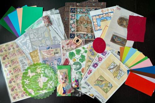Hobbypakket tuin (prijs = incl verzendkosten), Hobby en Vrije tijd, Knutselen, Zo goed als nieuw, Materiaal, Ophalen of Verzenden