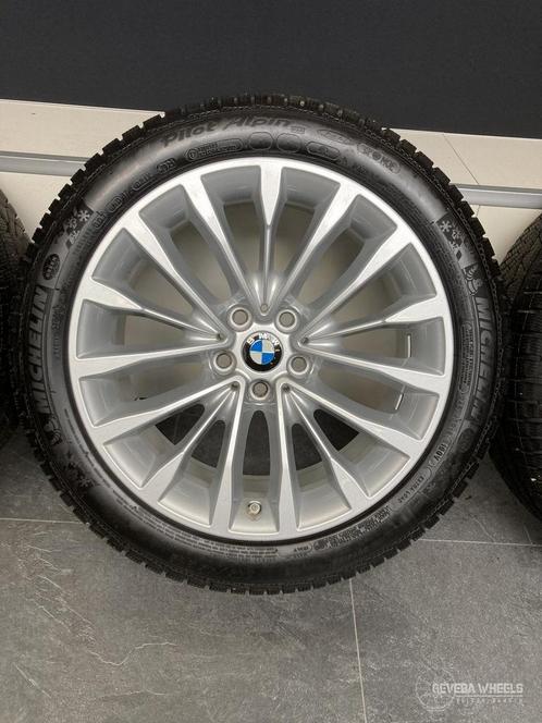 18” originele BMW 5 serie G30 G31 velgen winterbanden 5x112, Auto-onderdelen, Banden en Velgen, Banden en Velgen, Winterbanden