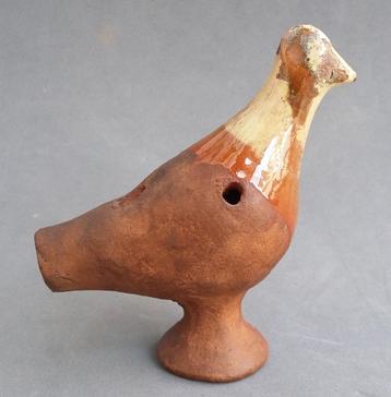 Om 1750-1850 Vogelfluit Lokfluit Bodemvondst Speelgoed Fluit beschikbaar voor biedingen