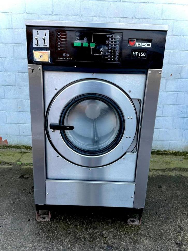 * IPSO * Wasmachine * HF150 * 15KG *, Witgoed en Apparatuur, Wasmachines, 10 kg of meer, 95 cm of meer, 1200 tot 1600 toeren, Ophalen