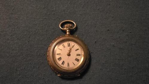 Dames zakhorloge, Sieraden, Tassen en Uiterlijk, Horloges | Antiek, Zakhorloge, Overige merken, Zilver, 1900 tot 1930, Ophalen of Verzenden