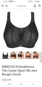 Prima Donna The Game Sport BH 80E - Zwart, Kleding | Dames, Ondergoed en Lingerie, Ophalen of Verzenden, Zwart, BH