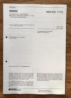 NEN-EN 1775 Gasvoorziening- Gasleidingen in gebouwen, Ophalen of Verzenden, Gelezen, Installatietechniek