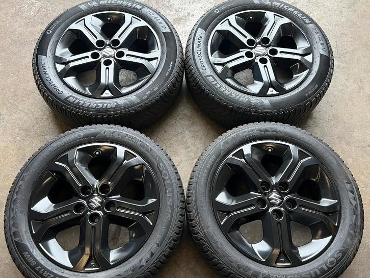 5x114,3 17” Suzuki Vitara, S-Cross, SX4 Velgen + Banden TPMS, Auto-onderdelen, Banden en Velgen, Banden en Velgen, All Season