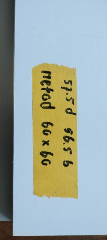 Planken ikea method kast 60x60 - afbeelding 2