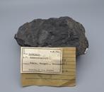 Ludwigiet - Pöhla, Erzgebergte, Duitsland (oud label!!), Verzamelen, Mineralen en Fossielen, Ophalen of Verzenden, Mineraal