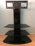 Modern tv meubel met ophangsysteem voor televisie, 100 tot 150 cm, 50 tot 75 cm, Zo goed als nieuw, Ophalen