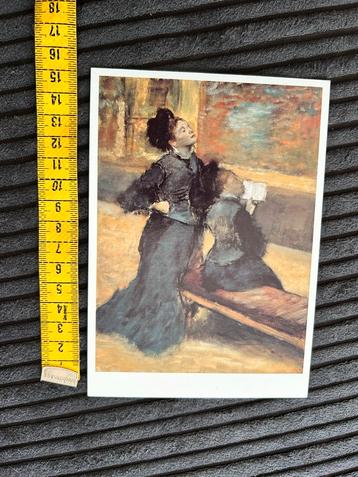 A.107. Kunstkaart Hilaire-Germain-Edgar Degas beschikbaar voor biedingen