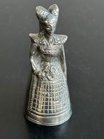 Aparte zwaar verzilverde tafelbel 9cm, Ophalen of Verzenden