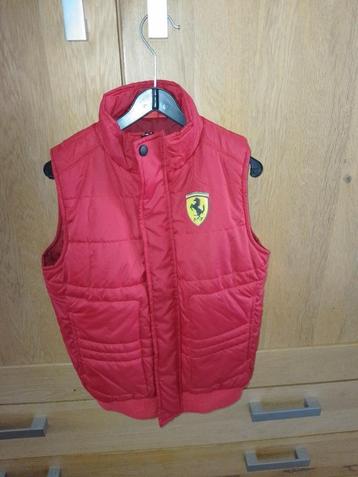 Bodywarmer kind Ferrari mt128 6-8jaar racefan bodywarmer beschikbaar voor biedingen