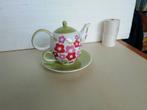 Theepot + kop en schotel Cha Cult Tea For One, Nieuw, Ophalen of Verzenden, Overige stijlen, Kop(pen) en/of Schotel(s)