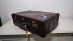 K599 VULCAN FIBRE vintage jaren 40 koffer HULSHOF zeer fraai, Gebruikt, 50 tot 60 cm, Ophalen of Verzenden, 35 tot 45 cm