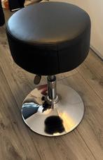 Kruk  in hoogte verstelbaar  in het zwart, Huis en Inrichting, Krukjes, Ophalen, In hoogte verstelbaar, Zo goed als nieuw, Overige materialen