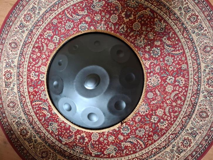 Handgemaakte Handpan 432 hertz D-mineur 10 tonen, Muziek en Instrumenten, Percussie, Zo goed als nieuw, Melodische percussie, Ophalen of Verzenden