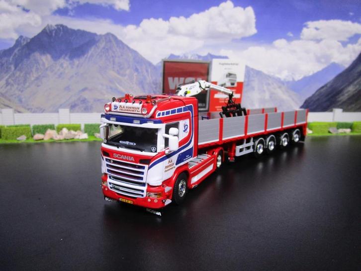 Wsi 01-4526 P&A Fonteijn , Scania Streamline Highline, Hobby en Vrije tijd, Modelauto's | 1:50, Nieuw, Bus of Vrachtwagen, Wsi