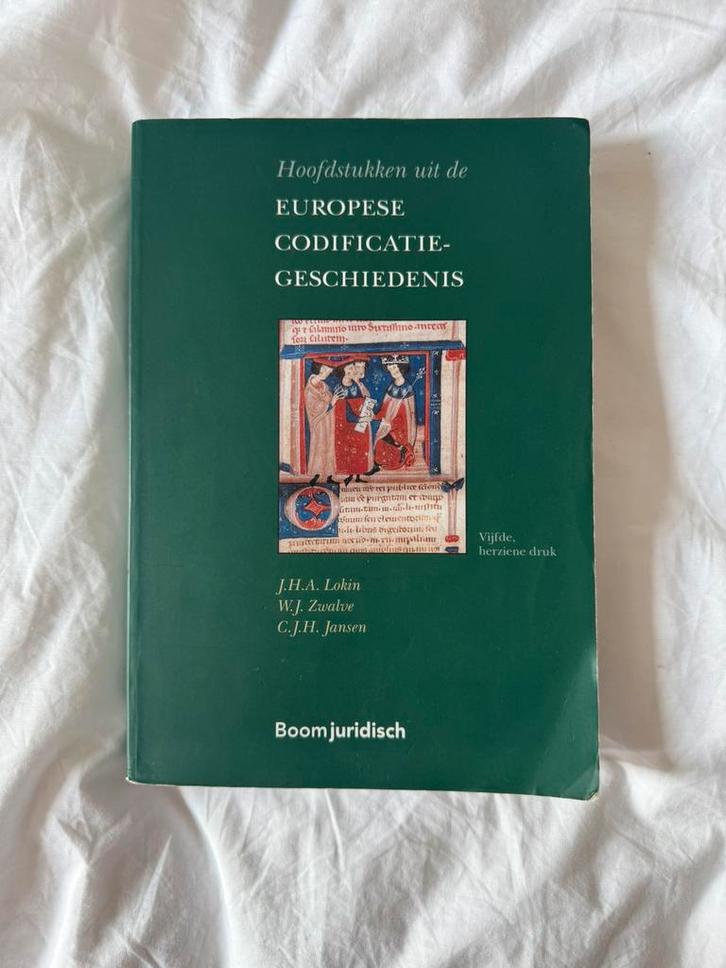 Hoofdstukken uit de Europese Codificatiegeschiedenis, Boeken, Wetenschap, Zo goed als nieuw, Ophalen of Verzenden