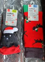 NIEUW Takkie kerstsokken maat 35/38 en 43/46, Maat 35 t/m 38, Nieuw, Hema, Rood
