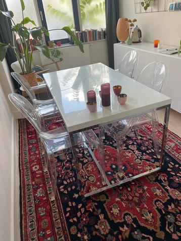 Witte Bureau/Tafel 140x80 - Goede Kwaliteit beschikbaar voor biedingen
