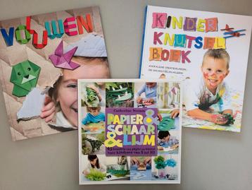 3 Creatieve boeken voor kinderen  beschikbaar voor biedingen