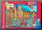 Ravensburger puzzel Fleroux Brussel 1000 compleet, Ophalen of Verzenden, 500 t/m 1500 stukjes, Zo goed als nieuw, Legpuzzel