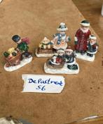 Set van 5 figuren kerstdorp Department 56, Ophalen of Verzenden, Zo goed als nieuw