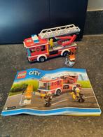 Lego city brandweerauto 60107, Ophalen of Verzenden, Gebruikt, Complete set, Lego