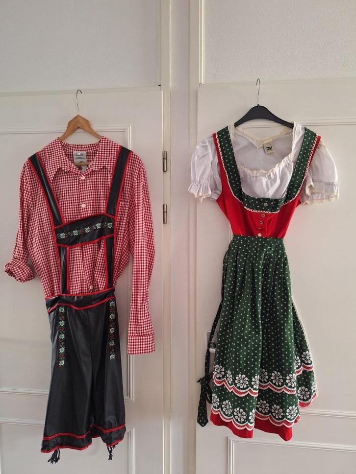 TIROL OOSTENRIJK CARNAVAL OKTOBERFEST DIRNDL LEDERHOSEN, Kleding | Dames, Carnavalskleding en Feestkleding, Zo goed als nieuw