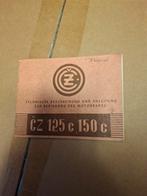 CZ 125 C 150 C Handleiding, Ophalen of Verzenden, Gebruikt