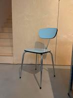 Formica stoelen 3 stuks, Huis en Inrichting, Stoelen, Overige materialen, Gebruikt, Drie, Blauw