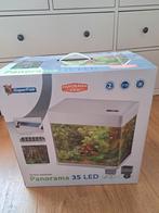 Superfish Panorama 35 LED Aquarium - 35 L -Wit-38x26.5x 39.5, Ophalen, Zo goed als nieuw, Leeg aquarium