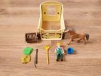 playmobil 5517 fjorden paard met stal, Kinderen en Baby's, Speelgoed | Playmobil, Ophalen of Verzenden, Gebruikt
