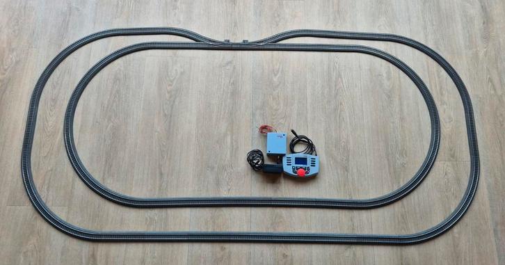 Marklin C rails treinbaan + mobile station 2 compleet, Hobby en Vrije tijd, Modeltreinen | H0, Zo goed als nieuw, Rails, Wisselstroom