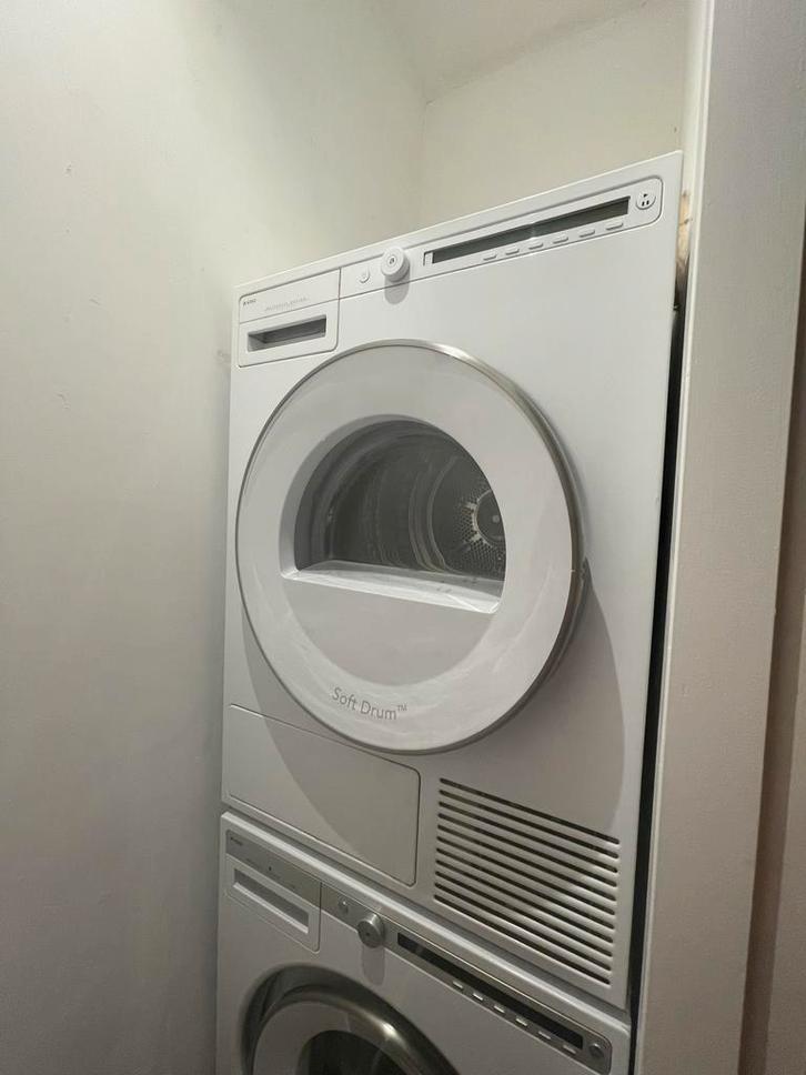 Asko Wasmachine & Droger Set - Topmodel!, Witgoed en Apparatuur, Wasdrogers, Gebruikt, Condens, Voorlader, 8 tot 10 kg, 85 tot 90 cm