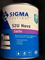 Sigma zijdeglans verf RAL9010 | S2U Nova Satin | nieuw, Minder dan 5 liter, Ophalen of Verzenden, Nieuw, Wit