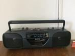 Sony CFS-202L radio cassette recorder draagbaar 1989 - 1991, Ophalen of Verzenden, Gebruikt, Radio